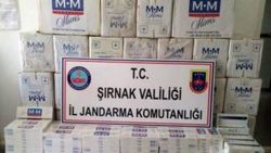 Şırnak'ta 15 günde 309 bin liralık sigara ele geçirildi