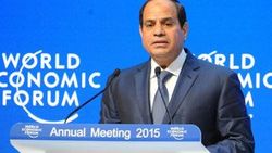 Mısır Cumhurbaşkanı Sisi Davos'ta konuştu