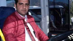 Otobüs şoförü fenalaşan yolcuyu hastaneye götürdü