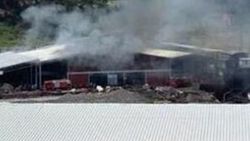 Soma'da maden ocağında yangın