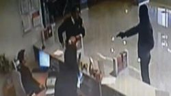 Kahramanmaraş'ta banka soygunu kamerada
