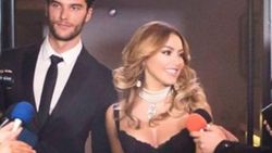Hadise ile Aurellien Muller el ele