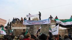 Suriye'de Esad karşıtı protesto
