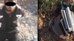 Suriye sınırında canlı bomba yakalandı