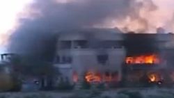 Suriyeli general kendi sarayını havaya uçurdu İZLE