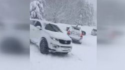 Zincirsiz yola çıkan sürücülerin zor anları