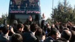 Gaziantep'e aday olan Bakan Şahin'e coşkulu karşılama