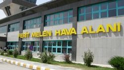 Van Ferit Melen Havalimanında yangın