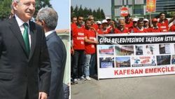 Kılıçdaroğlu taşeron işçileri görmezden geldi