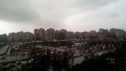İstanbul'da gökyüzü korkuttu