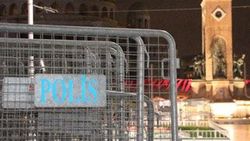 Taksim'de 1 Mayıs hazırlıkları