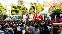 Taksim’de IŞİD protestosu