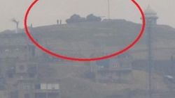 Kritik tepelere tanklar konuşlandırıldı
