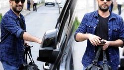 Tarkan sokakta kadın çantasıyla görüntülendi