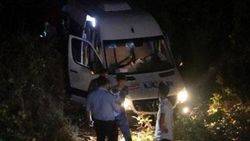 Tekirdağ'da minibüs yoldan çıktı: 15 yaralı