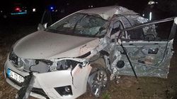 Tekirdağ'da kaza: 1 ölü 2 yaralı