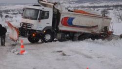 Tekirdağ-Kırklareli yolu trafiğe kapandı