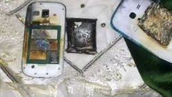 Şarjdaki telefon patladı