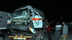 Mardin'de askeri araç ambulansla çarpıştı 1 ölü