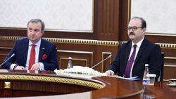 Özbekistan Cumhurbaşkanı, TİKA Başkanı'nı kabul etti