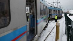 Topkapı-Habibler tramvayı raydan çıktı