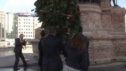 Taksim Meydanı'nda Öğretmenler Günü kutlaması
