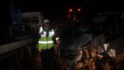 Trabzon'da zincirleme kaza: 1 ölü