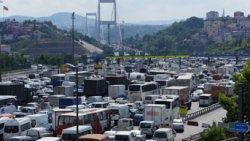 İstanbul trafikte rekor kırdı