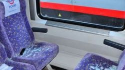 Manisa'da trene taşlı saldırı: 6 yaralı