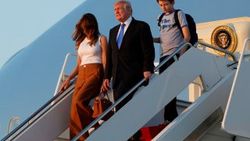 Trump ailesi Beyaz Saray'a taşındı