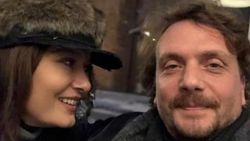 Nurgül Yeşilçay sevgilisiyle oğlunun yanına gitti