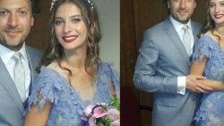 Tuba Ünsal ile Mirgün Cabas evlendi