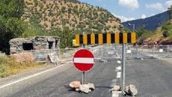Tunceli-Erzincan karayolu kapatıldı