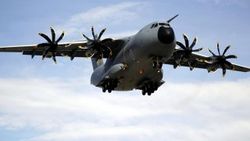 Türkiye'nin ilk stratejik nakliye uçağı A400M Kayseri'de