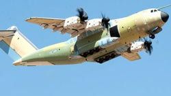 Türkiye'nin ilk A400M uçağı gökyüzünde