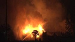 Tuzla'da depo yangını