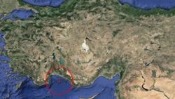 Akdeniz'de 4 büyüklüğünde deprem oldu