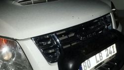 MHP'li başkanın otomobili kurşunlandı