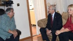 Kılıçdaroğlu'ndan Arif Sağ'a taziye ziyareti