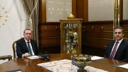 Cumhurbaşkanı Erdoğan Hakan Fidan'ı kabul etti