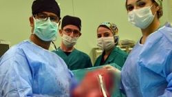 Rahminden 4.5 kiloluk ur çıktı
