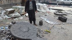 Şanlıurfa'da Cumhurbaşkanlığı forsu taşa işlendi