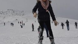 Şanlıurfa'da kayak keyfi