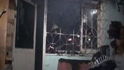 Üsküdar'da 5 katlı binada yangın
