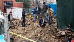 Üsküdar'da göçük: 1 ölü