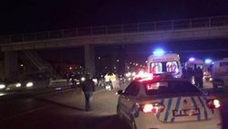 Üst geçitten geçmeyen yaya hayatını kaybetti