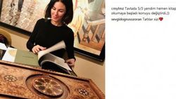 Cem Yılmaz'ın Defne Samyeli paylaşımı