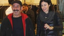 Cem Yılmaz ve Defne Samyeli'nin neşeli halleri