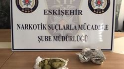 Eskişehir’de 670 gram uyuşturucu madde ele geçirildi