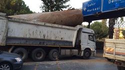 Üst geçidi hesaba katamadı